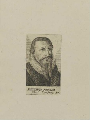Bildnis des Philippus Nicolai