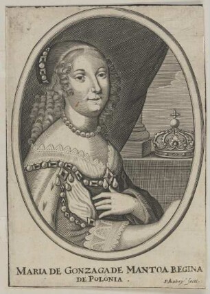 Bildnis der Maria de Gonzagade, Königin von Polen