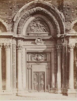 Kirche SS. Giovanni e Paolo, Hauptportal, Venedig
