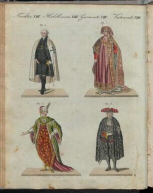 No. 62. Trachten VIII. Verschiedene Ritterorden.