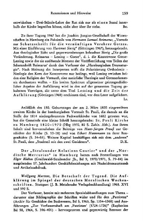 St. Pauli Kirche zu Hamburg, 1820 - 1970, Hrsg. Evangelisch-Lutherische Kirchengemeinde St. Pauli Süd : Hamburg, 1970