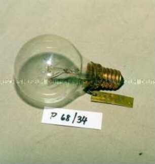 Glühlampe 125 bis 128 Volt, 25 Watt