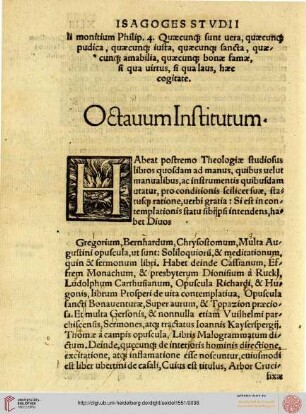 Octuum Institutum