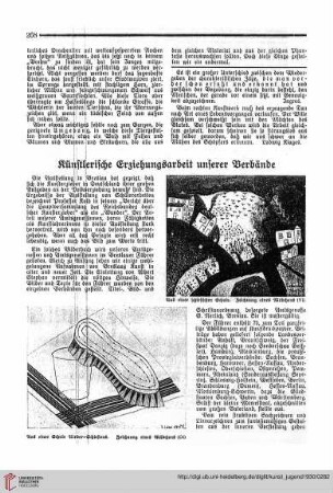 N.F. 10.1930: Künstlerische Erziehungsarbeit unserer Verbände