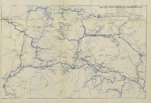 Karte: Das Gebiet der Märkischen Wasserstrassen