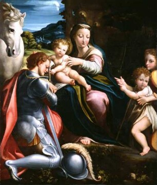 Madonna mit dem heiligen Georg