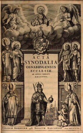 Acta Synodalia Osnabrvgensis Ecclesiæ, Ab Anno Christi MDCXXVIII.