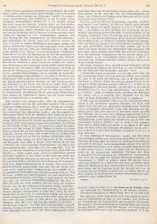 542-543 [Rezension] Der Streit um die Wunder