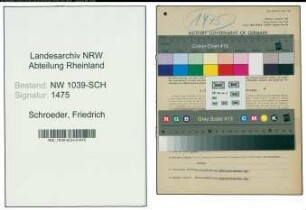 Entnazifizierung Friedrich Schroeder , geb. 10.01.1913 (Grosshaendler)