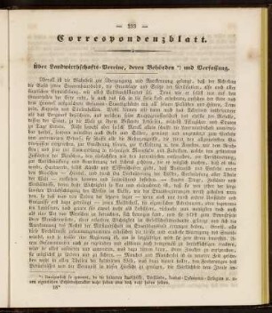 Correspondenzblatt