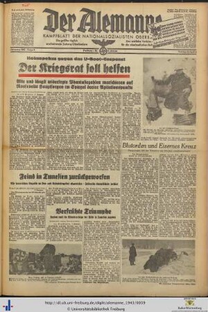08.01.1943 (Freitag-Ausgabe)