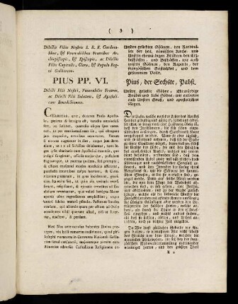 3-13, Dilectis Filiis Nostris S. R. E. Cardinalibus ...