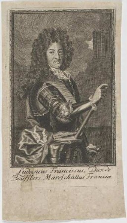 Bildnis des Ludovicus Franciscus, Dux de Boufflers
