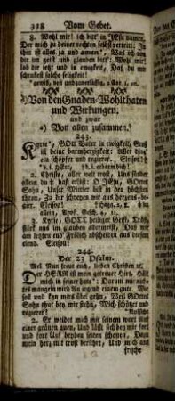 δ) Von den Gnaden-Wohlthaten und Wirkungen.