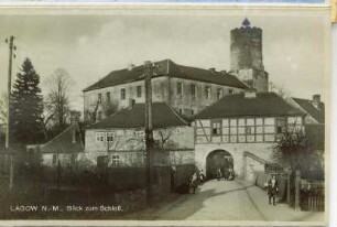 Postkarte, Lagow (Łagów)