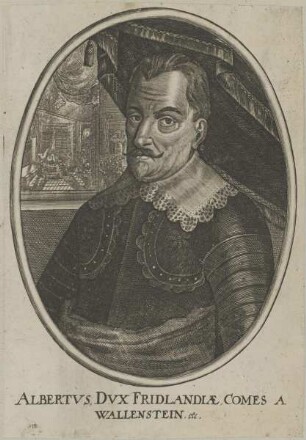 Bildnis des Albertus, Herzog von Friedland (Wallenstein)