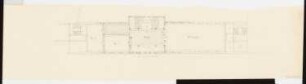 Schloss Posen, Posen Erweiterungsbau (?): Grundriss 1.OG Erweiterungsbau (?)