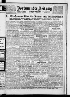 Dortmunder Zeitung. 1874-1939