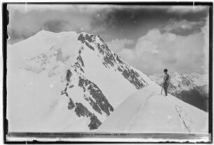 Ötztaler Alpen. Venter Wildspitze (3774 Meter) vom Brochkogel-So-Grat