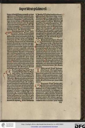 Expectans expectavi. Titulus In finem psalmus David. Finis in titulis psalmorum multipliciter sumitur, aliquando significat Christum, aliquando plenitudinem temporis...