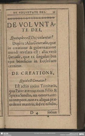 De Voluntate Dei