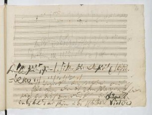 Sinfonien. Skizzen; d-Moll; KinB 125; KinB op. 124; op.125