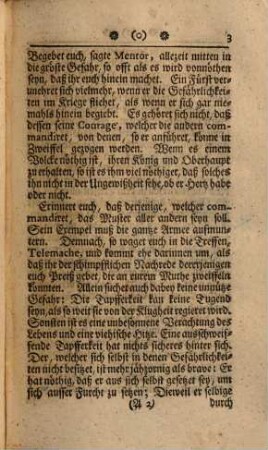 Staats-Roman, Welcher unter der denckwürdigen Lebens-Beschreibung Telemachi Königlichen Printzens aus Ithaca, und Sohn des Ulyssis vorstellet, Wie die königliche und fürstliche Printzen zur Staats-Kunst und Sitten-Lehre anzuführen, 2