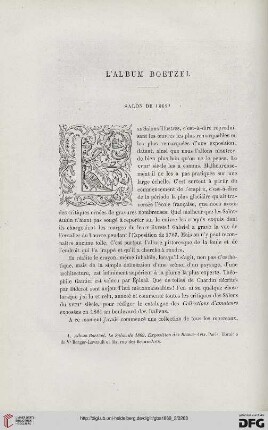 2. Pér. 2.1869: L' Album Boetzel : Salon de 1869