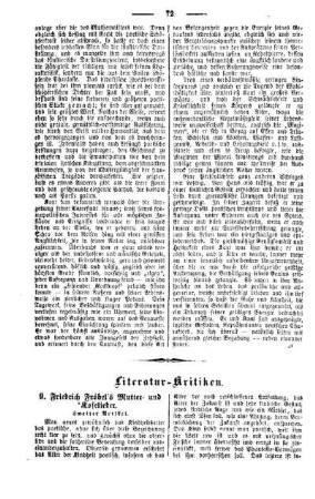 Literatur-Kritiken