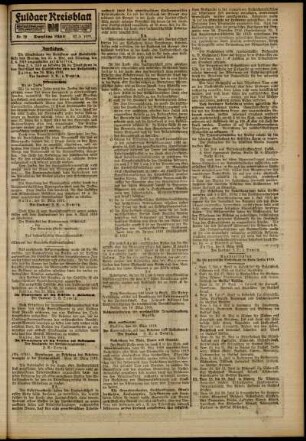 Zweite Ausgabe vom Donnerstag, den 27. März 1919.