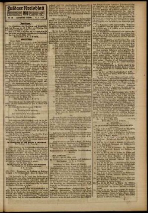 Zweite Ausgabe vom Donnerstag, den 27. März 1919.