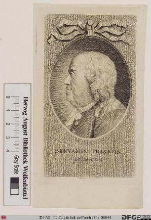 Bildnis Benjamin Franklin