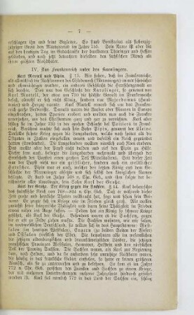 IV. Das Frankenreich unter den Karolingern