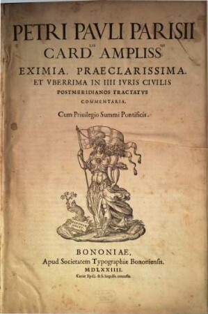 In IV. Iuris Civilis Postmeridianos Tractatus Commentaria
