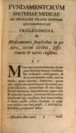 Fundamenta materiae medicae ...