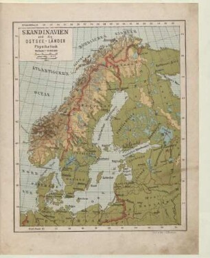 Skandinavien und die Ostsee-Länder, Physikalisch