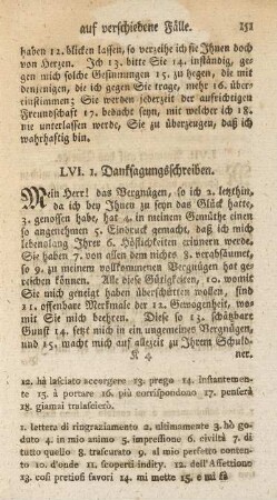 LVI. 1. Danksagungsschreiben