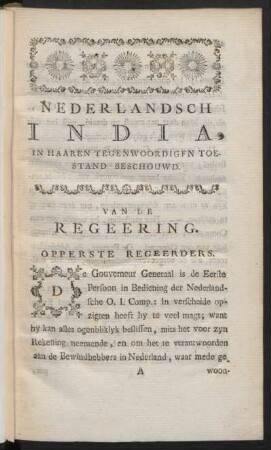 Van de regeering