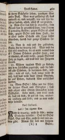 461-474, Nicht so traurig, nicht so sehr...