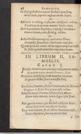 In Librum II. Samuelis.