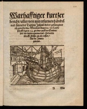 R1r-X4r, Buch 2: Warhafftiger kurzer Bericht aller von mir erfarnen händel ...