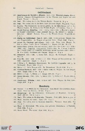 Ostfriesland (Nr. 403-418)