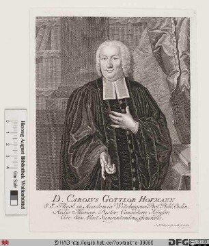Bildnis Carl Gottlob Hofmann