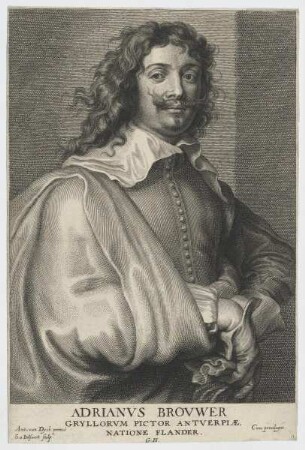 Bildnis des Adrianvs Brovwer