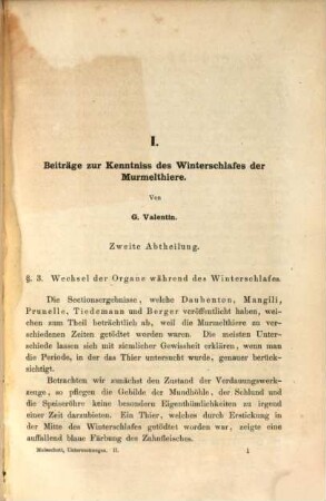 Untersuchungen zur Naturlehre des Menschen und der Thiere. 2. 1857