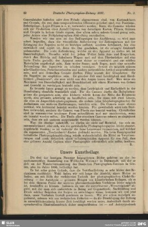 Unsere Kunstbeilage