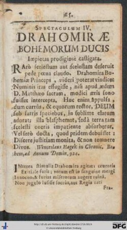 Spectaculum IV.