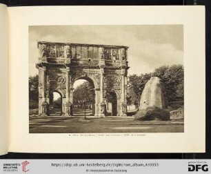 15. ROMA. Arco di Constantino. / ROME. Arch of Constantino / ROME. Arc de Constantino