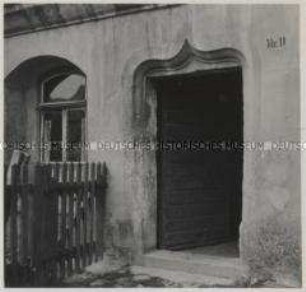 Dinkelsbühl, Henkerhaus, Gotisches Portal