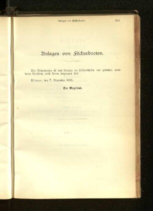 Anlegen von Fischerbooten.